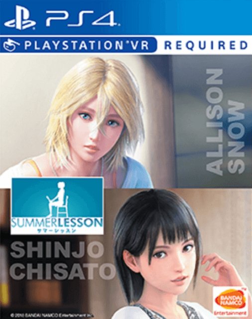 Summer Lesson Allison Snow & Shinjo Chisato box art for Playstation 4